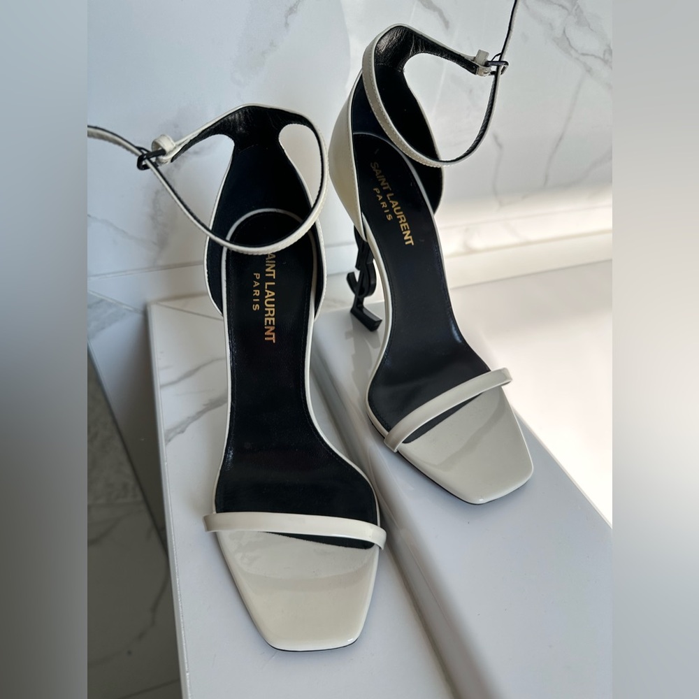 YSL Opyum Ankle Strap Heel